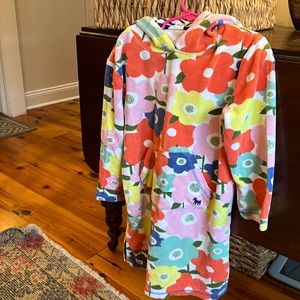 Mini Boden terry cloth, cotton-lined cover up